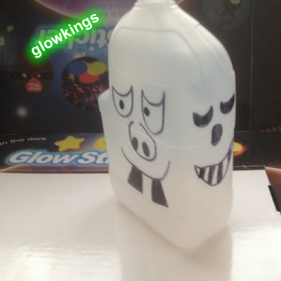 Halloween Milk Ghost