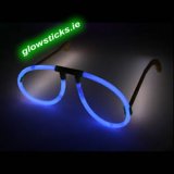 Blue Glow Glasses