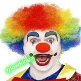 Clown Wig & Red Nose
