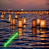 Floating Candle Lanterns (Pack of 10)