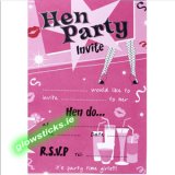 Hen Party Invitations (Pack of 10)