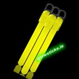 (Pack of 25) Yellow 8" Glow Sticks