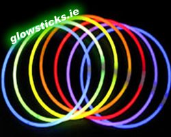 100 Glow Necklaces 5x275mm Glowing Glow
