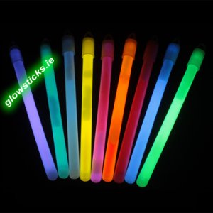 (Pack of 25) 6 inch Glow Sticks