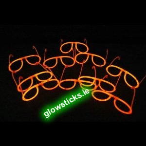 Orange Glow Glasses