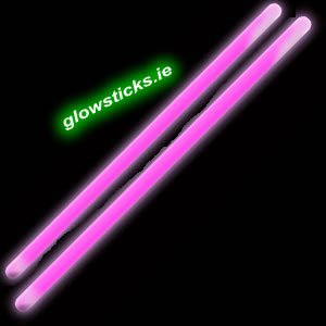 (Pack of 25) Pink 12 inch Glow Sticks 300mm