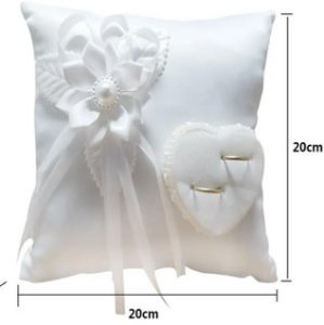 Wedding Ring Pillow Bridal Cushion