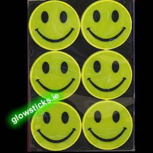 Hi Vis Reflective Smiling Sticker Set (SALE 50% Off)