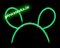 Pack of 30 Glowing Bunny Ears Headpieces
